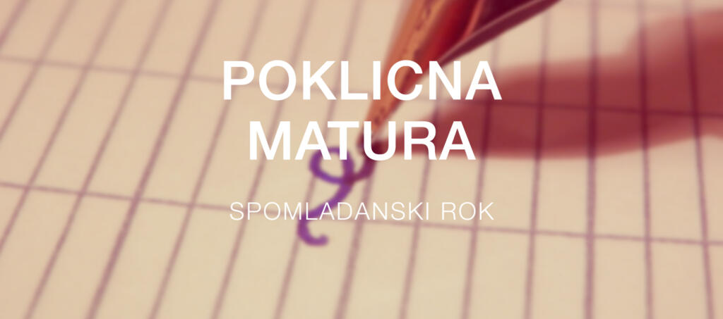 Poklicna matura - razpored ustnih izpitov