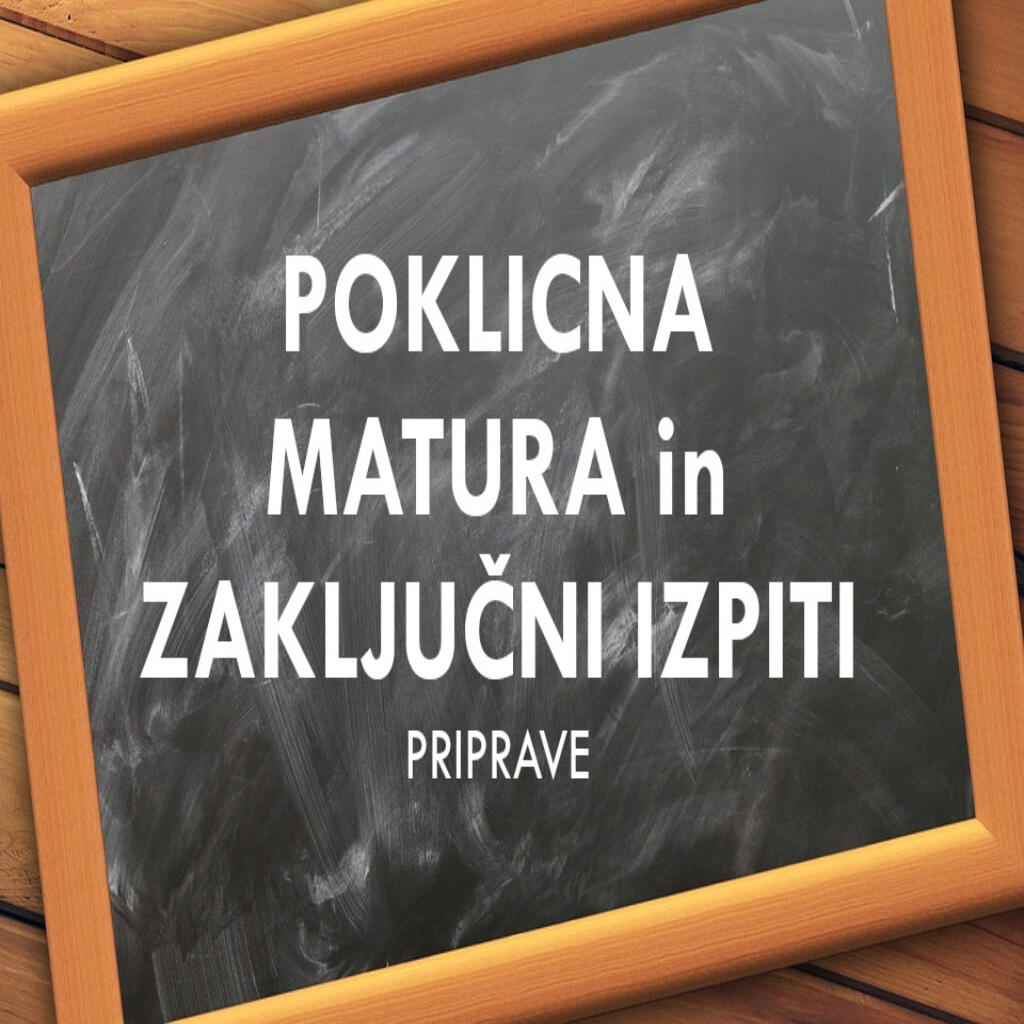 Priprave na poklicno maturo in zaključne izpite