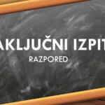 razpored ZAKLJUČNih IZPITov – ZIMSKI ROK