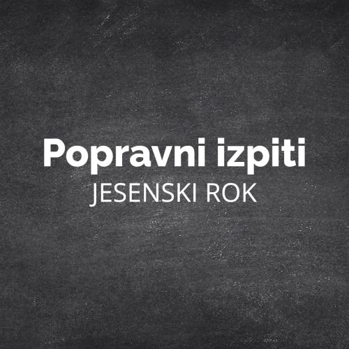 Jesenski popravni izpiti