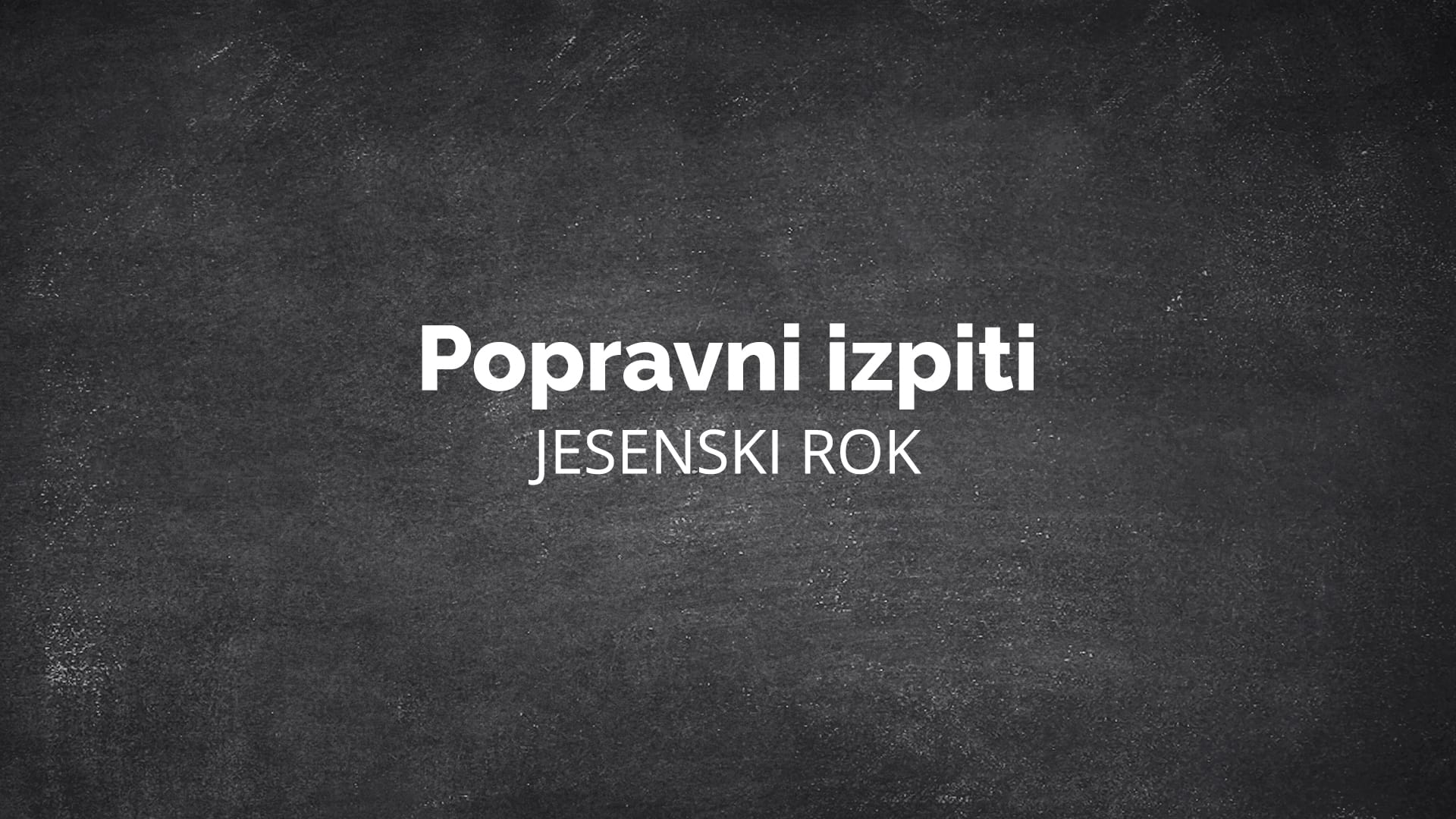 Jesenski popravni izpiti